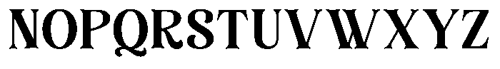 Heiruns Regular Font LOWERCASE