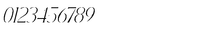 Hekgest Italic Font OTHER CHARS