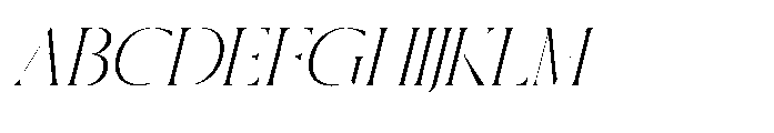 Hekgest Italic Font UPPERCASE