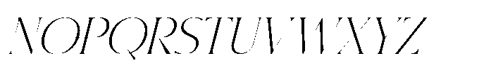 Hekgest Italic Font UPPERCASE
