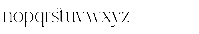 Hekgest Regular Font LOWERCASE