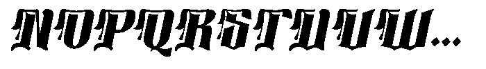Helarctos Italic Font UPPERCASE