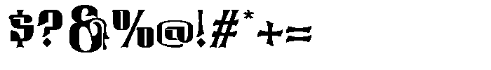 Helarctos Regular Font OTHER CHARS
