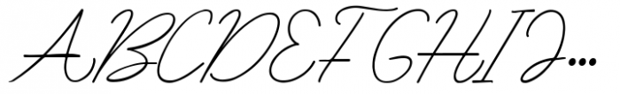 Helena Signature Regular Font UPPERCASE
