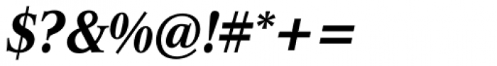 Helicon BQ Medium Italic Font OTHER CHARS