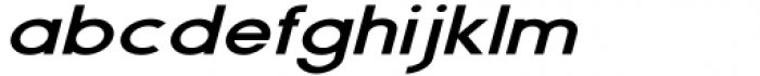 Helina Sans Italic Font LOWERCASE