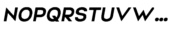 Helix Sans Helix Bold-Italic Font UPPERCASE