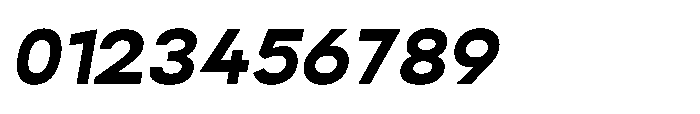 Helix Sans Helix Extra Bold-Italic Font OTHER CHARS