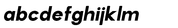 Helix Sans Helix Extra Bold-Italic FONT