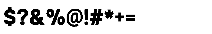 Helix Sans Helix Extra Bold Font OTHER CHARS