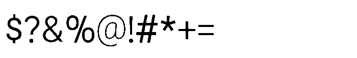 Helix Sans Helix Extra Light Font OTHER CHARS
