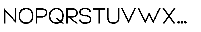 Helix Sans Helix Extra Light Font UPPERCASE