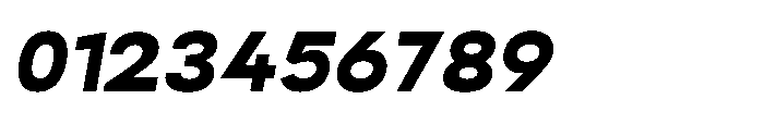 Helix Sans Helix Heavy-Italic Font OTHER CHARS