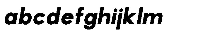 Helix Sans Helix Heavy-Italic FONT