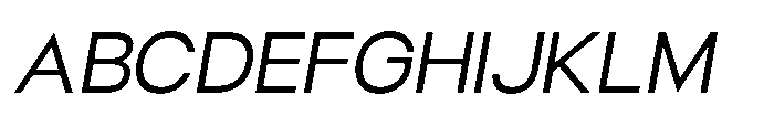 Helix Sans Helix Light-Italic Font UPPERCASE