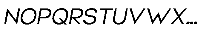 Helix Sans Helix Light-Italic Font UPPERCASE