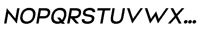Helix Sans Helix Medium-Italic Font UPPERCASE
