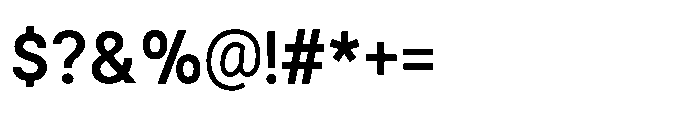 Helix Sans Helix Medium Font OTHER CHARS