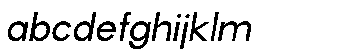 Helix Sans Helix Regular-Italic FONT