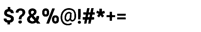Helix Sans Helix Semi Bold Font OTHER CHARS