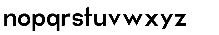 Helix Sans Helix Semi Bold Font LOWERCASE