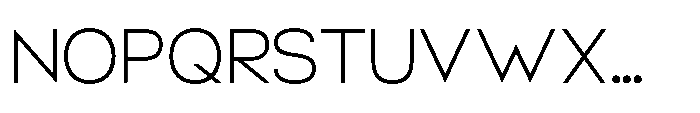 Helix Sans Helix Thin Font UPPERCASE