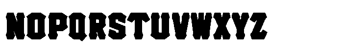 Hell Forge Font UPPERCASE