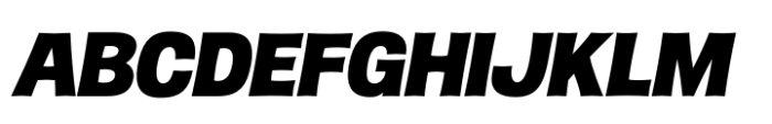Hellafine Bold Italic Font UPPERCASE
