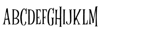 Hellghost Rough Font UPPERCASE