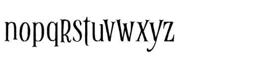 Hellghost Rough Font LOWERCASE