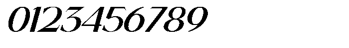 Helliona Display Italic Font OTHER CHARS