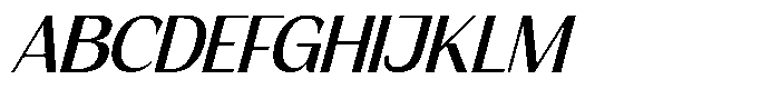 Helliona Display Italic Font UPPERCASE