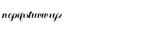 Hello Bella Font LOWERCASE