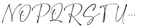 Hello Bosnia Serif Script Font UPPERCASE
