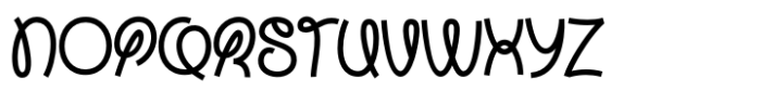 Hello Chuckle Font UPPERCASE