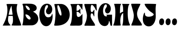 Hello Della Regular Font UPPERCASE