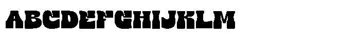 Hello Gathe Font UPPERCASE