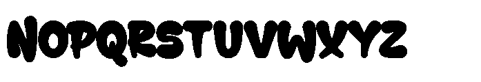 Hello Good Gosh Font LOWERCASE