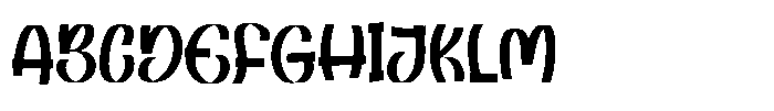 Hello Lazy Regular Font UPPERCASE