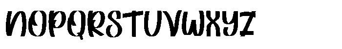 Hello Lazy Regular Font UPPERCASE