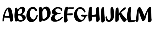 Hello Lovely Font UPPERCASE