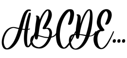 Hello Mermaid Regular Font UPPERCASE