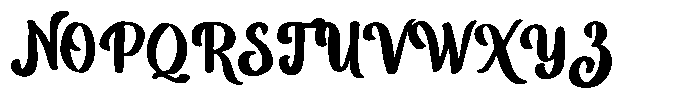 Hello Richers  Regular Font UPPERCASE