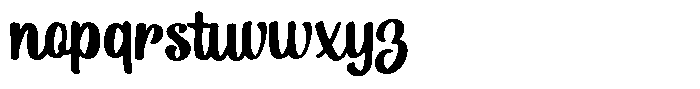 Hello Richers  Regular Font LOWERCASE