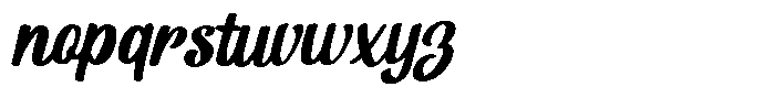 Hello Richers  Slant Font LOWERCASE