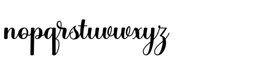 Hello Sunshine Font LOWERCASE