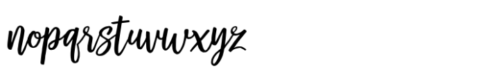 Hello Sweets Script Regular Font LOWERCASE