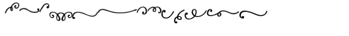 Hello Sweets Script Swashes Font LOWERCASE