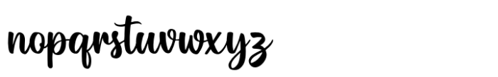 Hello Valentica Font LOWERCASE