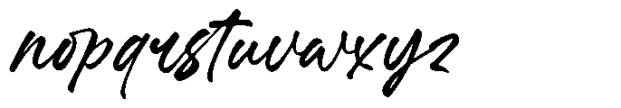 Hello Whisper Regular Font LOWERCASE